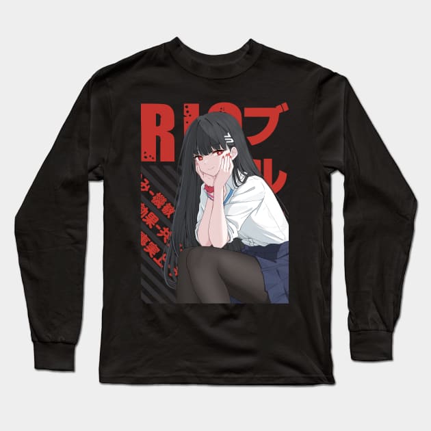 Blue archive - Tsukatsuki Rio #01 Long Sleeve T-Shirt by Recup-Tout